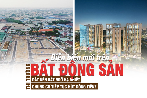Diễn biến mới trên thị trường bất động sản: Đất nền bất ngờ hạ nhiệt, chung cư tiếp tục hút dòng tiền
