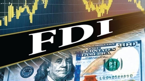 Giải ngân vốn FDI đạt 23,6 tỷ USD