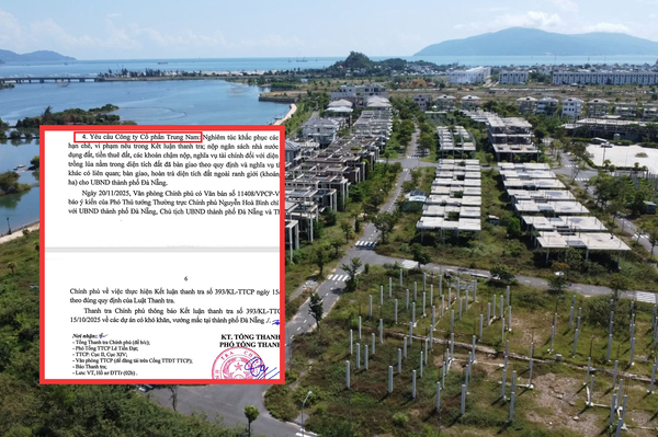 Thanh tra Chính Phủ chỉ rõ hàng loạt sai phạm tại dự án Golden Hills City Đà Nẵng của Trung Nam