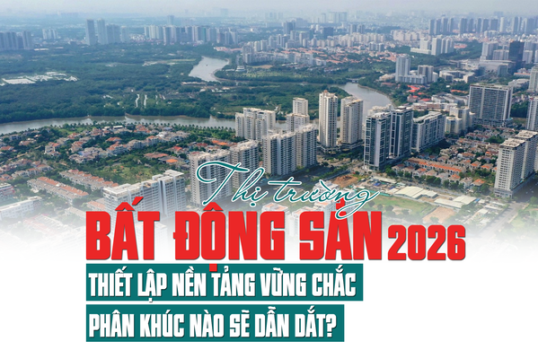 Triển vọng thị trường bất động sản 2026: Thiết lập nền tảng vững chắc, phân khúc nào sẽ dẫn dắt