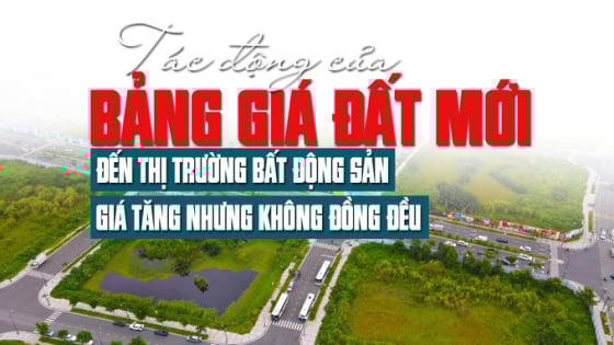 Tác động của Bảng giá đất mới đến thị trường bất động sản: Giá tăng nhưng không đồng đều Tác động của Bảng giá đất mới đến thị trường bất động sản: Giá tăng nhưng không đồng đều