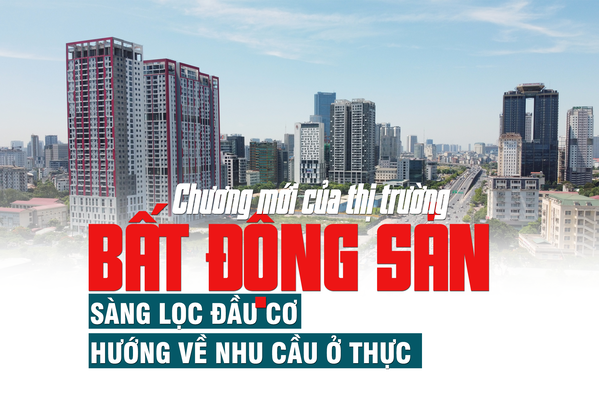 Chương mới của thị trường bất động sản: Sàng lọc đầu cơ, hướng về nhu cầu ở thực