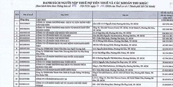 Nợ thuế hơn 43 tỷ đồng, điều gì đang xảy ra với Công ty Khánh An?