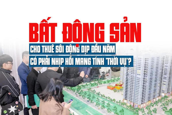 Bất động sản cho thuê sôi động dịp đầu năm đang dần trở lại vị thế trung tâm