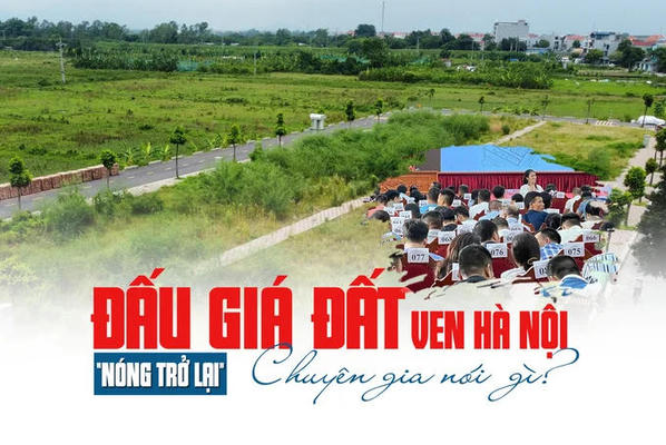 Đấu giá đất ven Hà Nội lại “nóng trở lại” Đấu giá đất ven Hà Nội lại “nóng trở lại”