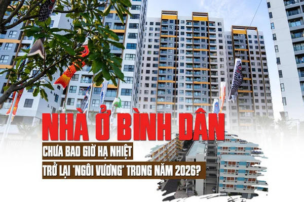 Nhà ở bình dân chưa bao giờ hạ nhiệt