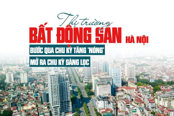 Bất động sản Hà Nội bước qua chu kỳ tăng “nóng”, mở ra chu kỳ sàng lọc