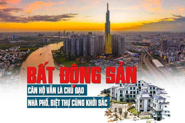 Thị trường bất động sản phía Nam: Căn hộ vẫn là chủ đạo, nhà phố, biệt thự cũng khởi sắc