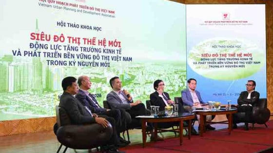 Định hình siêu đô thị thế hệ mới trong chiến lược phát triển Quốc gia