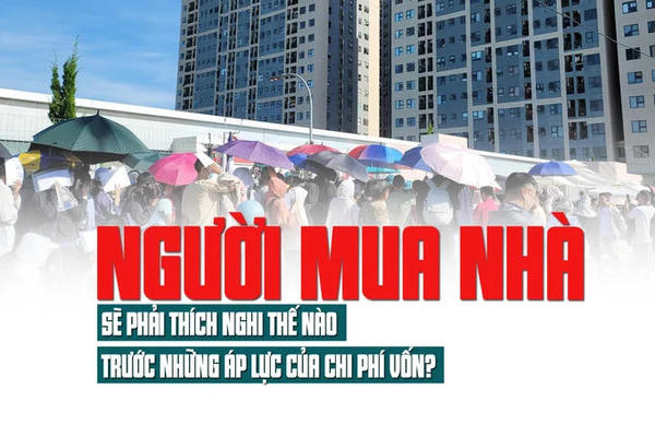 Người mua nhà sẽ phải thích nghi thế nào trước những áp lực của chi phí vốn?