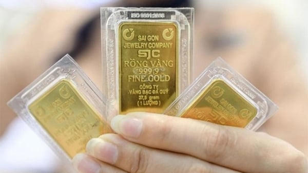 Giá vàng trong nước giảm mạnh