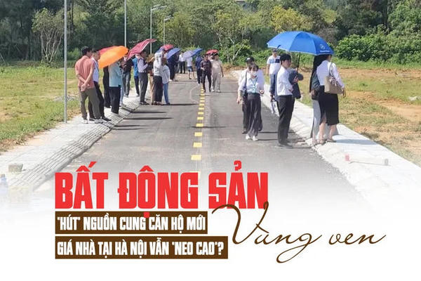 Bất động sản vùng ven “hút” nguồn cung căn hộ mới