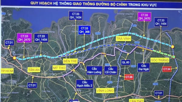 Đề xuất làm cao tốc ven biển nối Tp.HCM – Cần Thơ