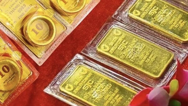 Giá vàng SJC và vàng nhẫn đồng loạt tăng trở lại