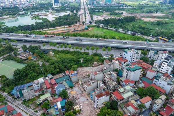Đại lộ Tây Thăng Long gỡ "nút thắt" 3,2km - Trục động lực tỷ đô tăng tốc về đích 
