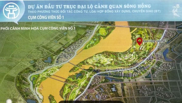 Dự án sông Hồng: Đề xuất xây đập dâng, phát triển đại đô thị hai bên sông