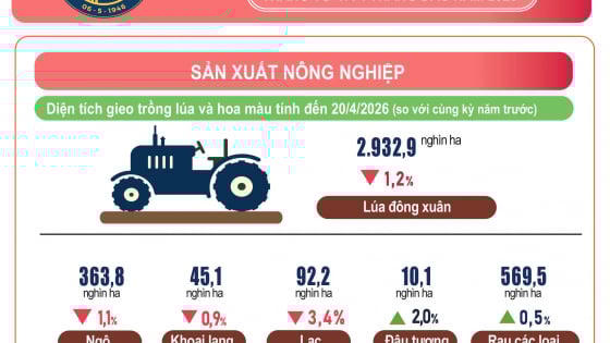 Tình hình kinh tế - xã hội 4 tháng đầu năm 2026