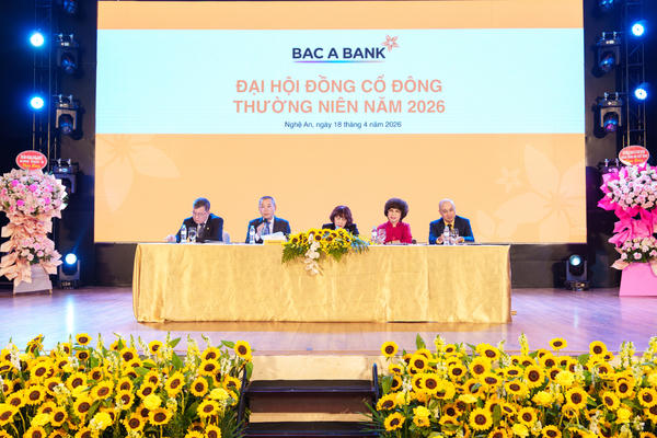 Nợ xấu nội bảng của Bac A Bank tăng 68%, nợ nhóm 3 gấp gần 7 lần sau 3 tháng đầu năm 