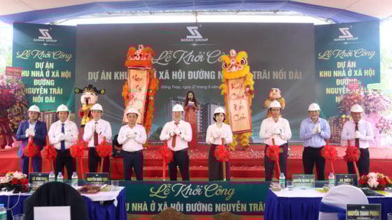 Đồng Tháp: Khởi công dự án nhà ở xã hội đường Nguyễn Trãi tại Gò Công