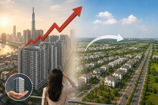 Giá chung cư TP Hồ Chí Minh tăng cao, nhu cầu người tiêu dùng hướng ra vùng ven