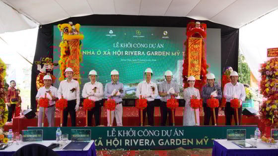 Đồng Tháp: Khởi công dự án nhà ở xã hội Rivera Garden Mỹ Tho Đồng Tháp: Khởi công dự án nhà ở xã hội Rivera Garden Mỹ Tho