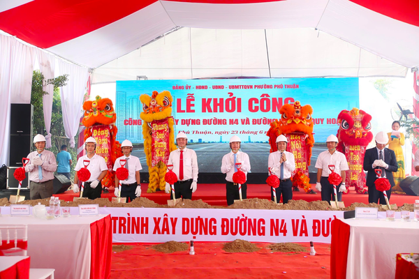 Phú Thuận khởi công 4 tuyến đường, cú hích của BĐS Nam TP. Hồ Chí Minh
