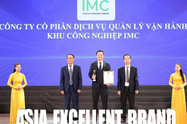 IMC phát triển thành hệ sinh thái dịch vụ công nghiệp, lọt Top 10 Thương hiệu xuất sắc châu Á 2026