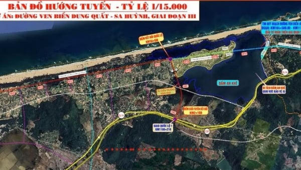 Quảng Ngãi thống nhất chủ trương đầu tư đường ven biển 6.000 tỷ đồng