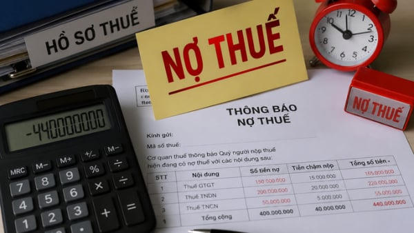Nợ thuế tăng cao, áp sát 290 nghìn tỷ đồng