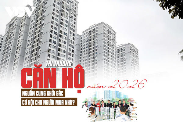 Thị trường căn hộ 2026: Nguồn cung khởi sắc, cơ hội cho người mua nhà