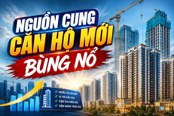 Nguồn cung căn hộ mới tại Hà Nội và TP.HCM đang bùng nổ