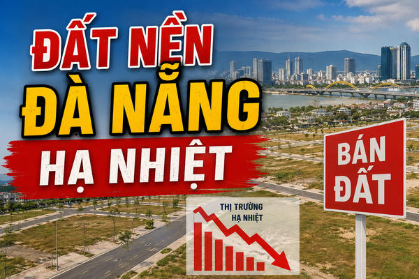 Đất nền Đà Nẵng bắt đầu hạ nhiệt, nhiều khu vực giảm 10-15%