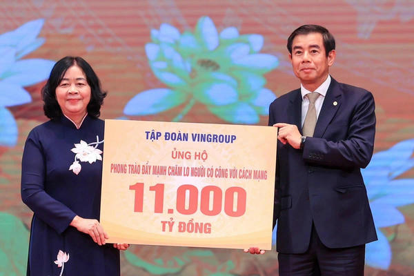 Vingroup dành 11.000 tỷ đồng xây nhà cho Mẹ Việt Nam Anh hùng, hỗ trợ con liệt sĩ và xét nghiệm ADN Vingroup dành 11.000 tỷ đồng xây nhà cho Mẹ Việt Nam Anh hùng, hỗ trợ con liệt sĩ và xét nghiệm ADN