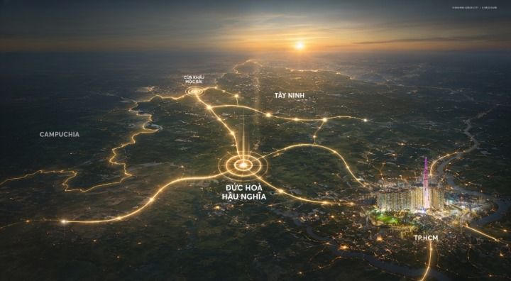 Đức Hòa - Hậu Nghĩa “đổi vai”, bất động sản Tây Bắc TP.HCM sẵn sàng đón “sóng lớn”