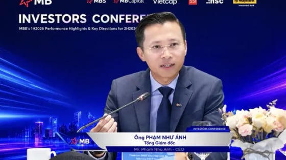 MB tự tin đạt kế hoạch lợi nhuận 39.400 tỷ đồng trong năm 2026