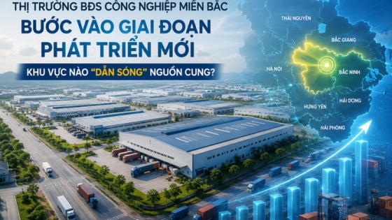 Thị trường BĐS công nghiệp miền Bắc: Bước vào giai đoạn phát triển mới, khu vực nào “dẫn sóng” nguồn cung Thị trường BĐS công nghiệp miền Bắc: Bước vào giai đoạn phát triển mới, khu vực nào “dẫn sóng” nguồn cung