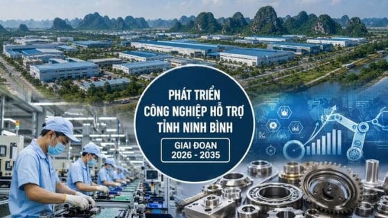Ninh Bình đẩy mạnh phát triển công nghiệp hỗ trợ giai đoạn 2026-2035