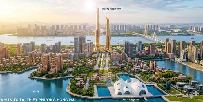 Hà Nội đề xuất Tháp Kỷ nguyên 109 tầng bên sông Hồng Hà Nội đề xuất Tháp Kỷ nguyên 109 tầng bên sông Hồng