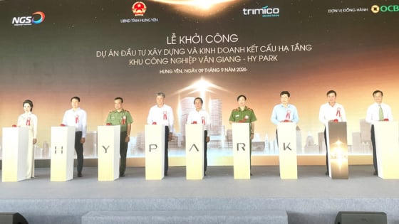 Hưng Yên khởi công Khu công nghiệp định hướng công nghệ cao Hưng Yên khởi công Khu công nghiệp định hướng công nghệ cao