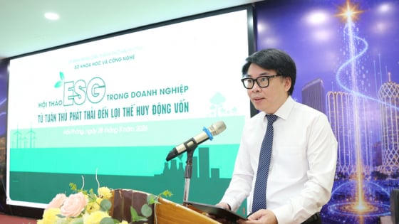 Hải Phòng thúc đẩy thực hành ESG, mở rộng cơ hội tiếp cận tài chính xanh Hải Phòng thúc đẩy thực hành ESG, mở rộng cơ hội tiếp cận tài chính xanh