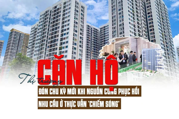 Thị trường căn hộ đón chu kỳ mới khi nguồn cung phục hồi, nhu cầu ở thực vẫn “chiếm sóng”