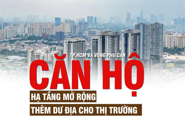 Căn hộ TP.HCM và vùng phụ cận: Hạ tầng mở rộng, thêm dư địa cho thị trường