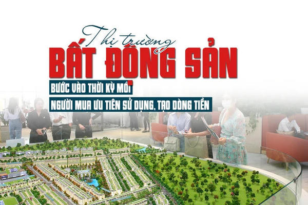 Thị trường bất động sản bước vào thời kỳ mới: Người mua ưu tiên sử dụng, tạo dòng tiền Thị trường bất động sản bước vào thời kỳ mới: Người mua ưu tiên sử dụng, tạo dòng tiền