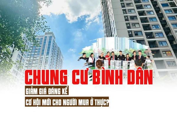 Hà Nội: Chung cư bình dân giảm giá đáng kể, cơ hội mới cho người mua ở thực