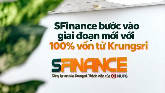SFinance bước vào giai đoạn mới với 100% vốn từ Krungsri SFinance bước vào giai đoạn mới với 100% vốn từ Krungsri