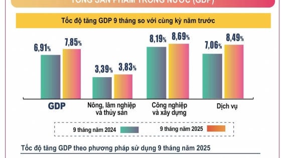 Tình hình kinh tế - xã hội 9 tháng năm 2025