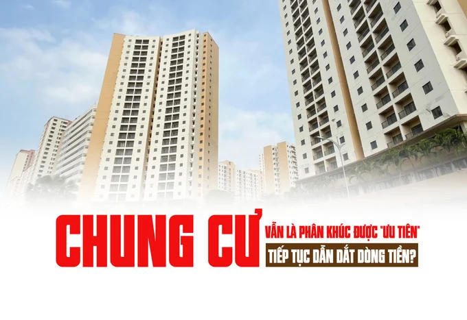 Chung cư vẫn là phân khúc được “ưu tiên”, tiếp tục dẫn dắt dòng tiền