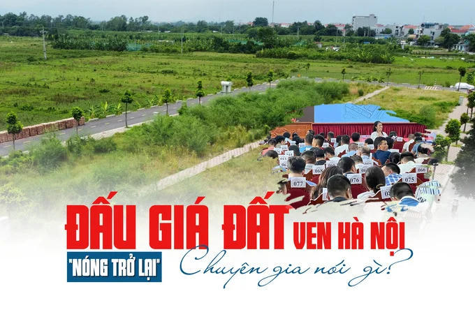 Đấu giá đất ven Hà Nội lại “nóng trở lại”