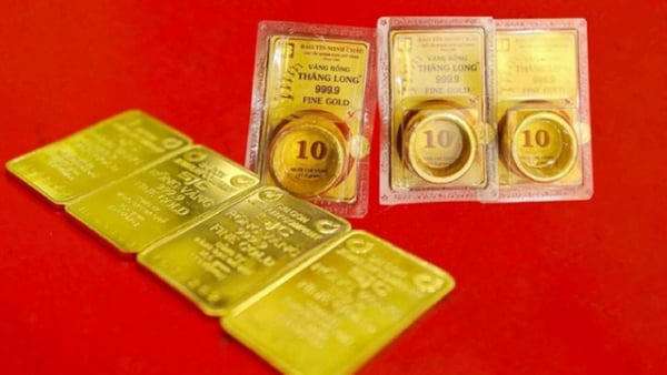Giá vàng trong nước đi ngang