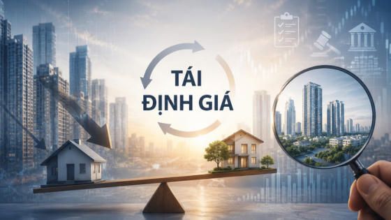 Thị trường bất động sản đang bước vào giai đoạn “tái định giá” Thị trường bất động sản đang bước vào giai đoạn “tái định giá”
